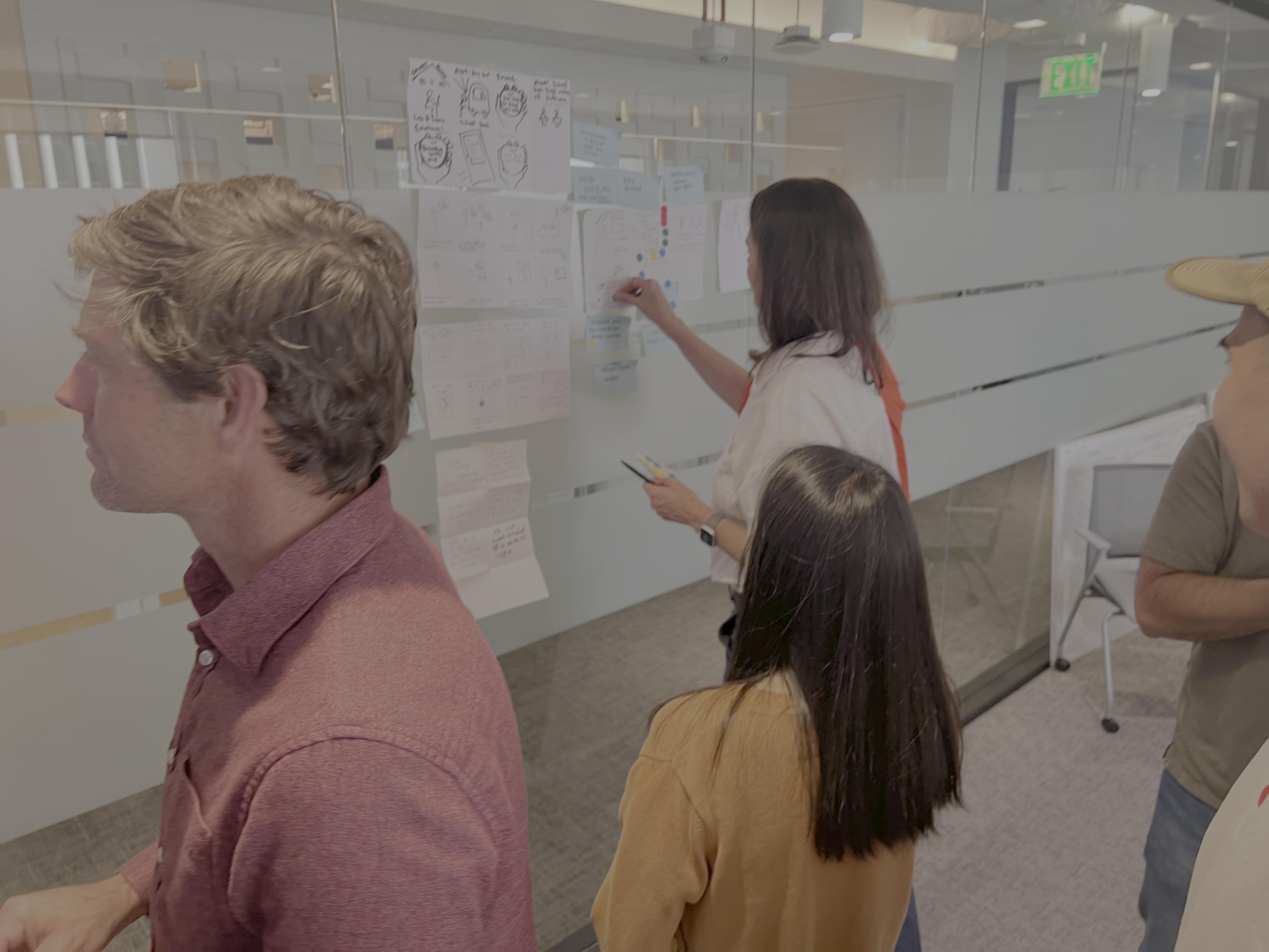 Service blueprint from Day 1 — mapping member journey, front stage touchpoints, back stage processes, and enablers across the care continuum